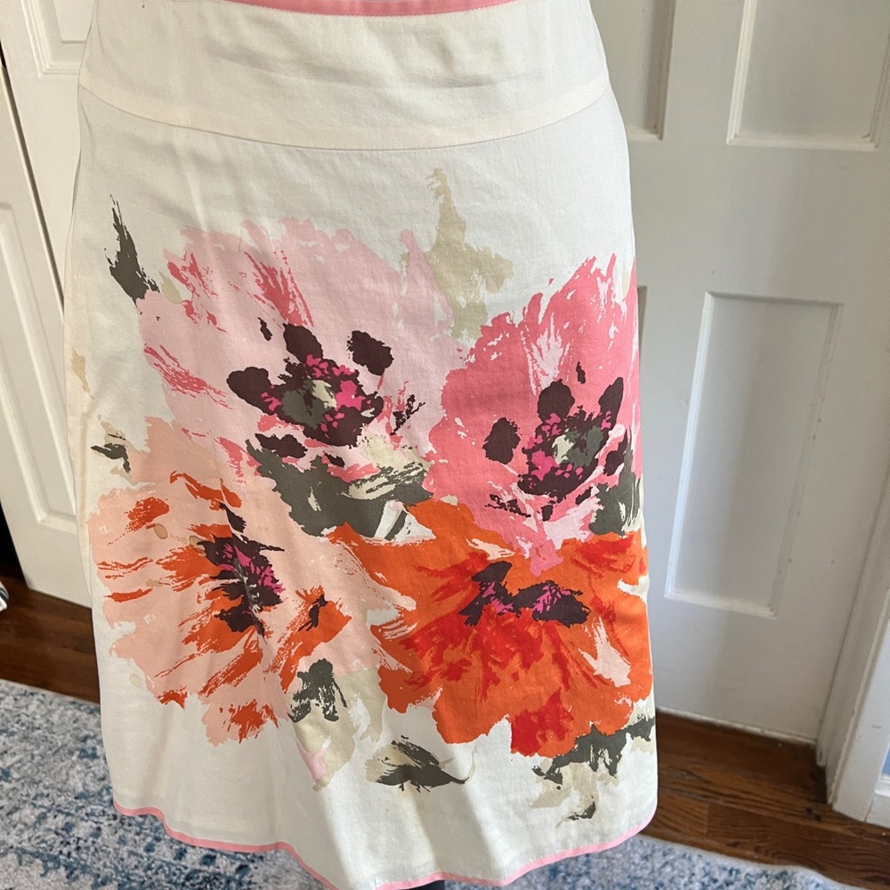 Ann Taylor floral skirt